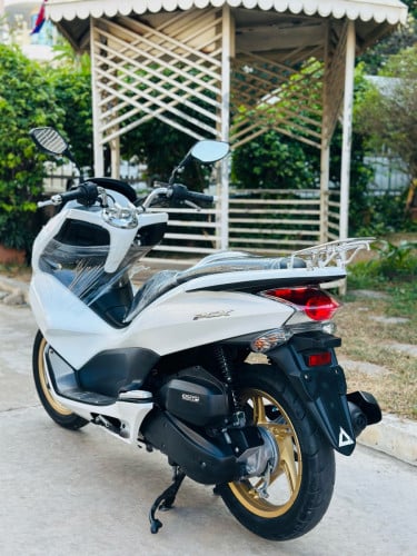 ក្រដាសពន្ធ Honda PCX 014 ជប៉ុនសុទ្ធ125cc ម៉ាស៊ីនតាន់ហាប់នែនស្ងាត់ជិះស្រួលស្ទុះខ្លាំងមិនលាន់មិនហុយអេម