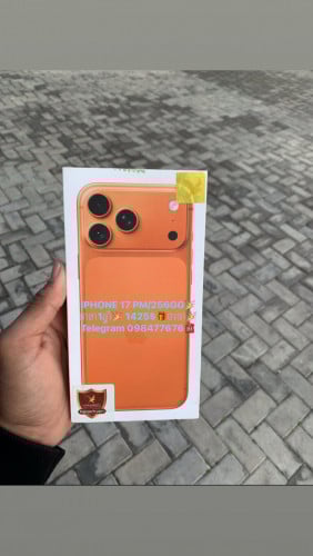 ចរចារ IPHONE 17 Pro Max/256G/ ធានា1ឆ្នាំ🎁📥🎉