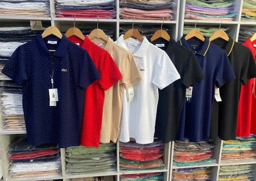 🛍️ស្ដុកថ្មីប្រេនក្រពើ ប្រុស👕M L XL XXL 3XL (45~110kg✅