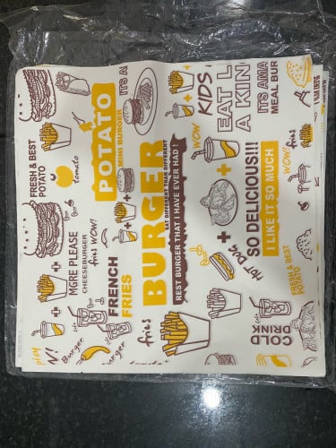 Hamburger paper sale