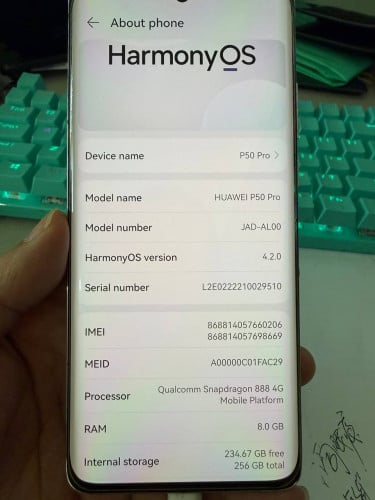 Huawei P50 Pro 8g+256g