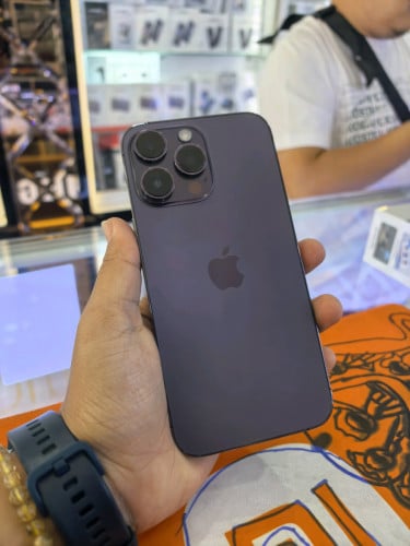 IP 14promax 256GB=465$ ZP សុីនស្អាត ថែមដំសាកខ្សែសាកសុីន case screen