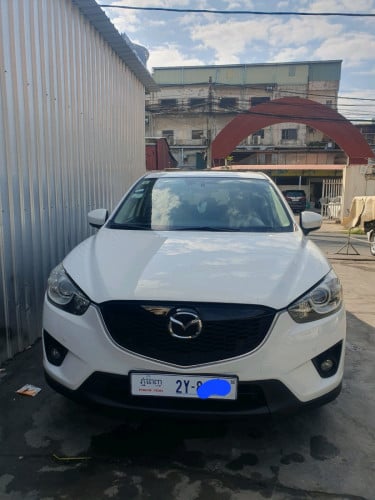 Mazda CX5 014 ឡានមួយទឹកខ្លាញ់គោ ពណ៌ស 2Y: