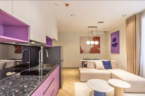 Modern 1 Bedroom Condo for RENT in BKK1 with Gym and Pool