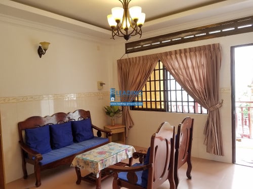 N043 | Daun Penh, Royal Palace nearby 1 Bedroom Fully Furnished Apartment