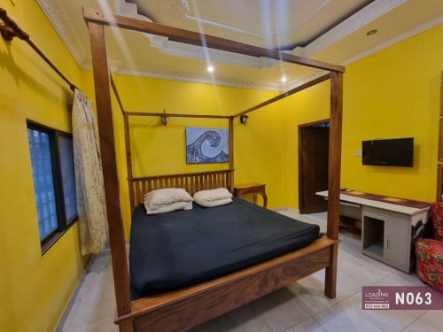 N063 | Beautiful Furnished Flat Apartment 1 Bedroom For Rent in Daun Penh Area