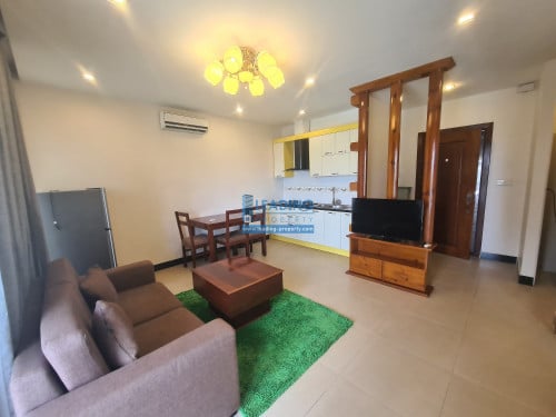 N713 | Western Fully Furnished Apartment 1 Bedroom with Nice Balcony For Rent