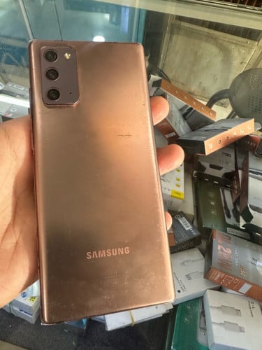 Samsung note 20 8/128g សឹកកញ្ចក់