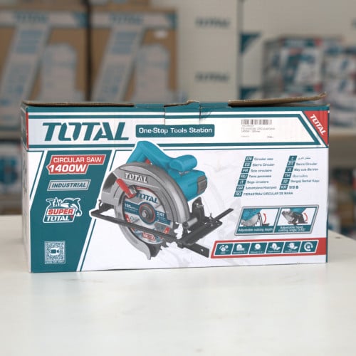 ប្រូម៉ូសិនចូលឆ្នាំ 20% OFF✨ TOTAL Circular Saw 1400W (Industrial) (TS11418526)