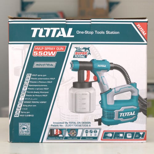 ប្រូម៉ូសិនចូលឆ្នាំ 20% OFF✨ TOTAL HVLP Spray Gun 550W (Industrial) (TT5006)