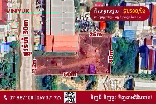 ដី សម្រាប់ជួល !!