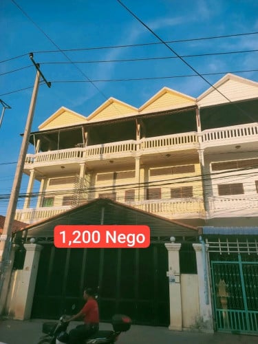 ផ្ទះអាជីវកម្ម២ល្វែងជួល ខណ្ឌប្ញស្សីកែវ ទីប្រជុំជន សាលារៀន ងាយស្រួលរស់នៅ និង ប្រកបអាជីវកម្ម