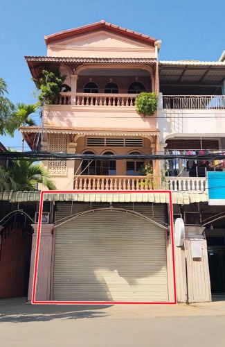 ហាងសំរាប់ជួលដូនពេញ  /  Shop for rent Daun Penh