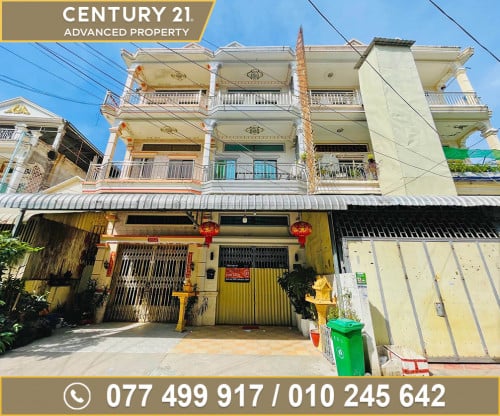 🏘 ផ្ទះល្វែង​ ជិតវត្តសន្សំកុសល ខណ្ឌមានជ័យ ត្រូវការលក់បន្ទាន់ខ្លាំង