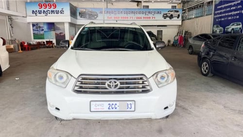 🚘2008 Highlander V6(3.5L) Limited Full option ប៉ុង១ ក្នុងលឿង កៅអី3ជួរ