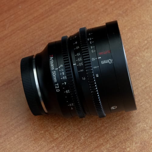 7 Artisans 50 mm T2.0