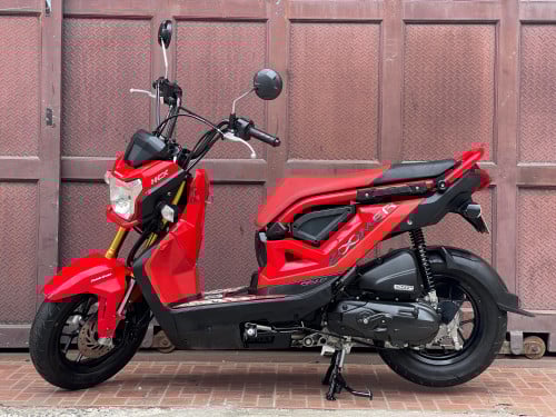 Honda Zoomer X សេរី2020 របស់ក្រុមហ៊ុន 2ពាន់គីឡូ ម៉ូតូស្អាតខ្ចី99%