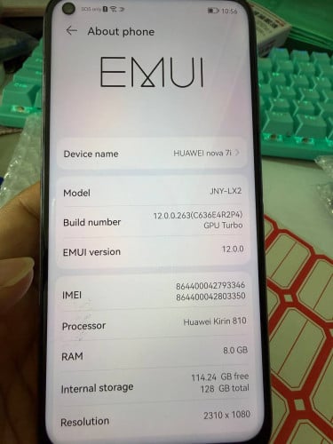 Huawei Nova 7i 8g+128g