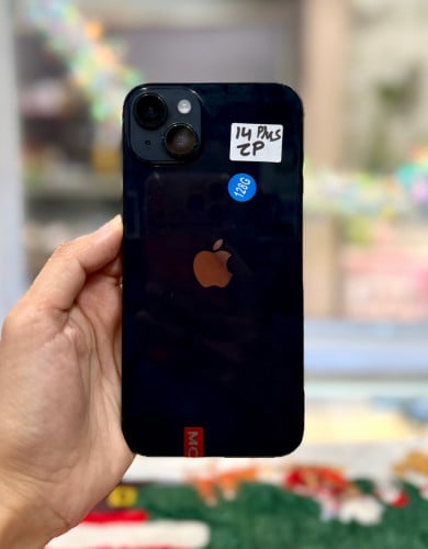 IPhone 14 Plus ទំហំផ្ទុក (128G) តួស្អាត 98% Model ZP