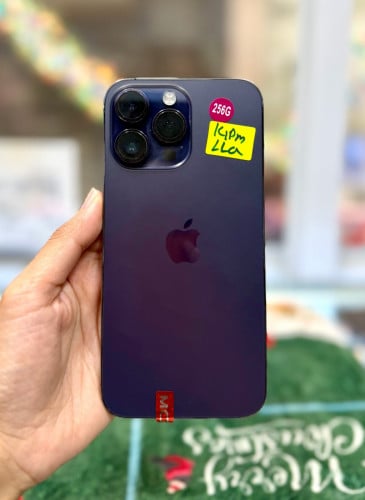 IPhone 14 Pro Max ទំហំផ្ទុក (256G) តួស្អាត 98.999% Model LLA
