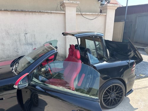 Mercedes sport SLK230 ដំបូលចុចនៅបិទបើកដំណើរការល្អទាំងអស់