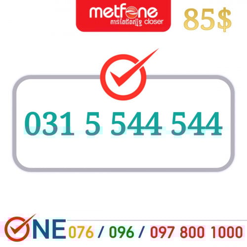 Metfone 922 922 , 544 544 , 488 488