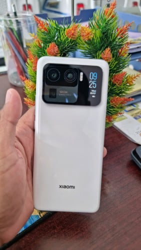 Mi 11 Ultra globle sim2 99% សំនុំហ្សុីនធានាស្អាតផ្លឹងដូចរូប