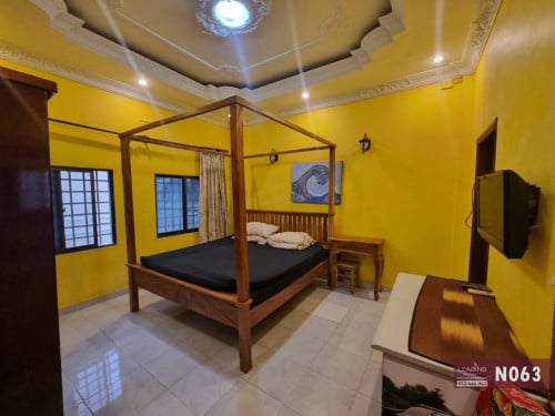N063 | Beautiful Furnished Flat Apartment 1 Bedroom For Rent in Daun Penh Area