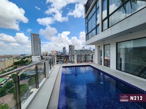 N212 | Pool Apartment 1 Bedroom Near Naga World For Rent