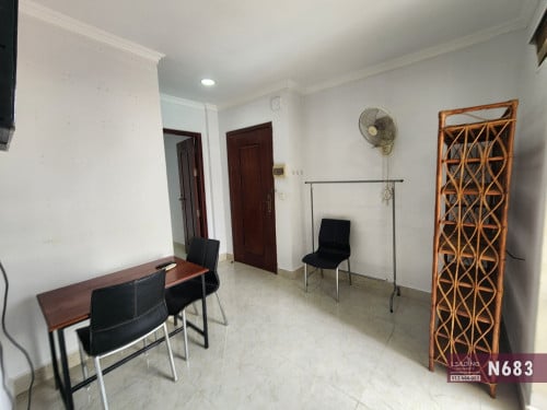 N683  | Elevator Apartment 1 Bedroom For Rent in Toul Kork