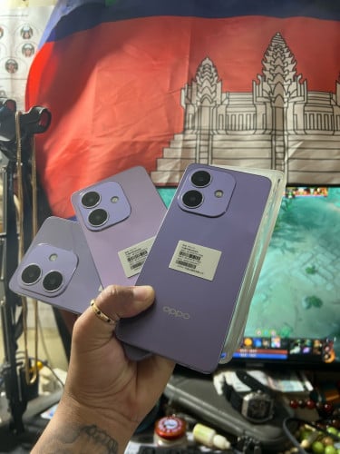 Oppo A3i 5G / ram6g+6g / 128g / CN sim2 សុំណុំហ្សុីនស្អាត 99% លក់តំលៃក្រោមទីផ្សារនៅកម្ពុជា 85$ ដាច់