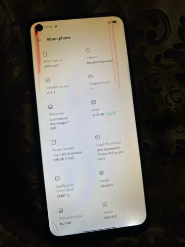 Oppo A52 លក់កាប់សាច់ 20$