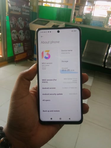 Poco x3pro sim2 ram6G 128G / global