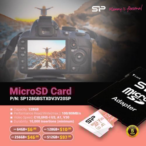 Silicon Power Superior Pro microSDXC_Colorful