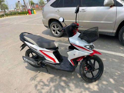 Suzuki nex ll 2019 red លេខភ្នំពេញ ម្ចាស់វាថែទាំខ្លាំងណាស់