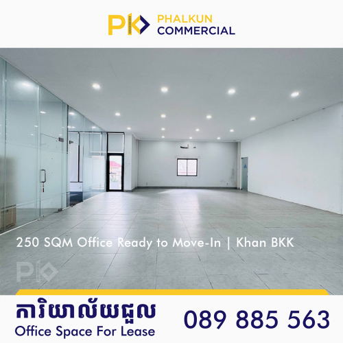 𝗢𝗳𝗳𝗶𝗰𝗲 𝗦𝗽𝗮𝗰𝗲 𝗙𝗼𝗿 𝗥𝗲𝗻𝘁 | 𝗥𝗲𝗮𝗱𝘆 𝘁𝗼 𝗠𝗼𝘃𝗲 𝗜𝗻 ការិយាល័យជួល ស្អាតស្រាប់ ប្រញាប់រើចូល ទីតាំងល្អ តំលៃធូ