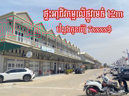 ផ្ទះអាជីវកម្មលើផ្លូវមេបុរីធំ12m