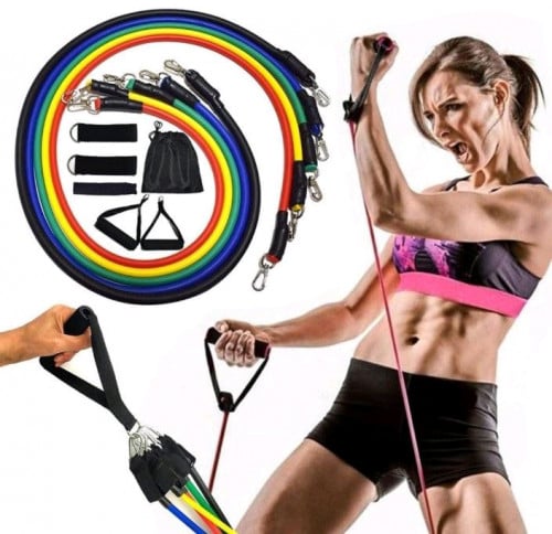 ខ្សែទាញហាត់ប្រាណ 5កំរិត 5ខ្សែ