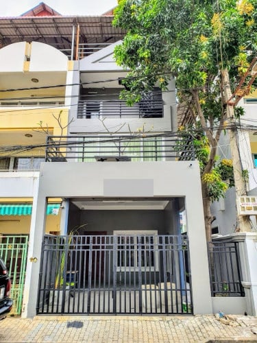 ផ្ទះជួលបុរីចំការមន house for rent chamkamon