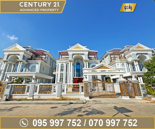 🏘 វីឡាទោល សម្រាប់ជួល ក្នុងបុរី វិមានភ្នំពេញ​ ផ្លូវជាតិលេខ6A