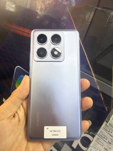 📲📲📲 : Xiaomi 14T proRam  12G Rom 512G   Color : silver & blue 99%Price: