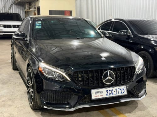 2015 MERCEDES BENZ C300 AMG Package ចង្កៀងគុជ2 ក្នុងឈីរី🍒
