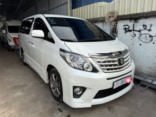 Alphard 013 V4ប៉ុង1ទ្វាអូតូ3សាច់ដែកសាក់សុីបាតស្អាតខ្ចីណាស់ម៉ាសុីនអេមណាស់
