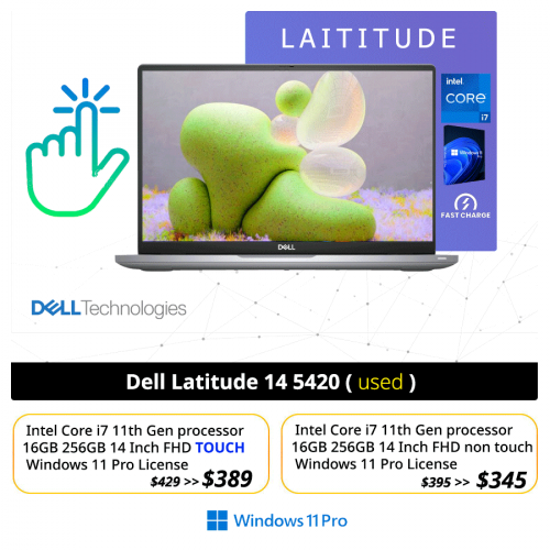 Dell Latitude 14 5420 (Core i7 16GB 14 Inch FHD )