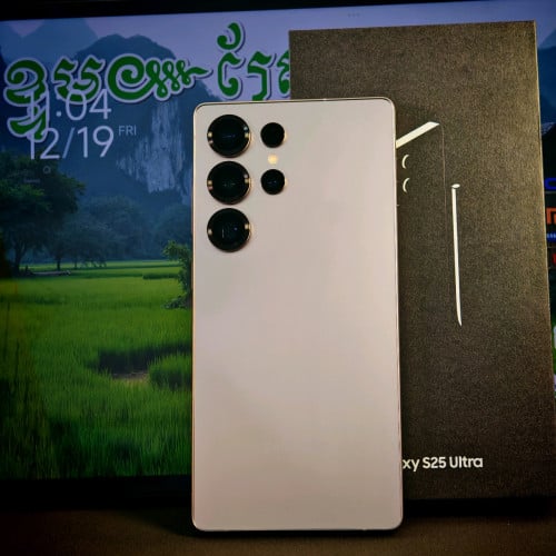 Galaxy S25 Ultra ដាក់Sim2(ស្អាត 99.99%)(វ៉ៃដូរបាន)មានធានាច្បាស់លាស់ត្រឹមត្រូវ