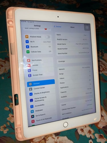 Ipad 5( generation )128G sim