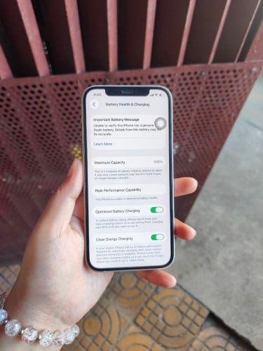 iPhone 12 64G អេក្រង់សុីន ថ្ម100% idប្រើបាន
