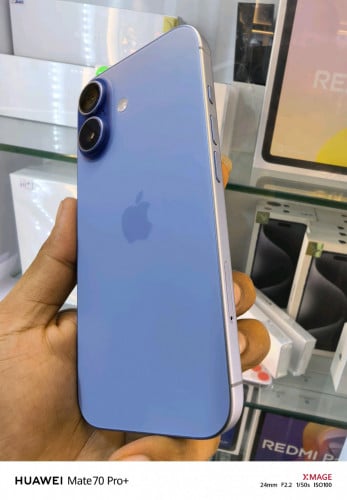 iPhone 17 256G Blue Battery health 100%Cycle count 8Condition 9999+%✓