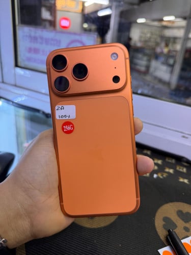 Iphone17promax 256G battery 100% ស្អាតដូចថ្មី 100%