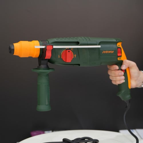 ស្វានបុកបីតង់មានក្បាលត | Jadever Rotary Hammer 26mm 800W JDRH1D26-2